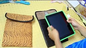 How to Make an iPad or Tablet Case- DIY Tutorial