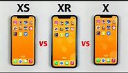 iPhone XS vs iPhone XR vs iPhone X SPEED TEST in 2023 - Which Should You Buy in 2023 ?