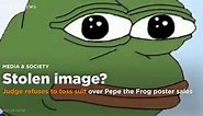 Federal judge will let a jury decide fate of suit over Pepe the Frog poster sales