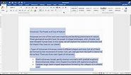 How to remove gray background when copying from ChatGPT to word