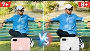 iPhone 7 Plus vs iPhone 8 plus | camera test | dev