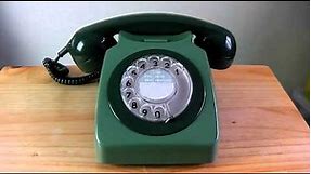 Old 1960s UK phone ringing