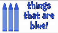 Things that are Blue | Learning Colors for Kids