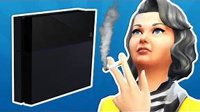 Sims 4 - SMOKING, PS4, ZIP WIRE, REALISTIC FEET! [CC, Mods]