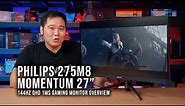 Philips 275M8 Momentum 27" 144Hz QHD 1ms FreeSync Gaming Monitor Overview