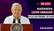 🔴 EN VIVO | Mañanera de López Obrador, 12 de septiembre de 2023