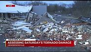 Damage in Hendersonville the morning after a deadly tornado outbreak