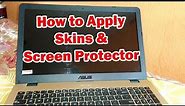 How to Apply Skins & Screen Protectors in 15.6 Inch Laptop | Som Tips