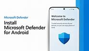 Installing Microsoft Defender