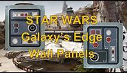 Star Wars Galaxy's Edge Wall Panels