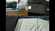 How to Photocopy/xerox Long bond paper EPSON 5190 "back to back"
