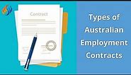 Types of Employment Contracts in Australia