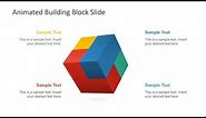 Animated Building Block PowerPoint Templates