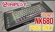 INPLAY NK680 KEYBOARD MECHANICAL UNBOXING - SHOPEE (2024) Philippines