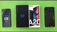 Samsung Galaxy S9 vs Samsung Galaxy A20