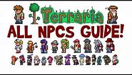 How to get all NPCs in Terraria! (NPC Guide, Full List & Move-In Requirements, All Platforms)