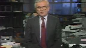 Here is the News! - with Kenneth Kendall Sunday 5th April 1981 BBC1
