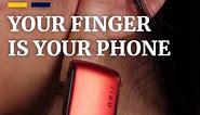 Your finger is your phone with this new gadget