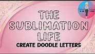 How to Create Doodle Letters Font