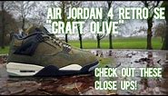 CAMO CARGOS? AIR JORDAN 4 RETRO SE - "CRAFT OLIVE" ON FOOT AND REVIEW