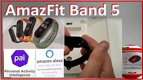 Amazfit Band 5 Unboxing Setup & Review: From Alexa to PAI This Has It All