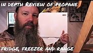 Propane appliances for off grid | Unique propane fridge, freezer and range review