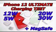 iPhone 12 Ultimate Charging Test - 5W 12W 20W 30W + Magsafe MUST WATCH!