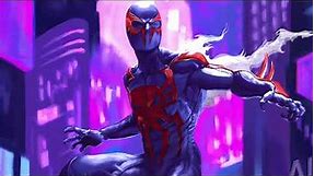 Spiderman 2099 4k LIVE wallpaper |The most realistic Spiderman wallpaper ever!