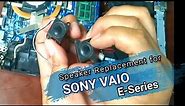 Sony Vaio Speaker Replacement