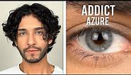 Gray Colored Contact Lenses | Addict Azure by Anesthesia