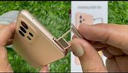 Samsung Galaxy A33 5G: How to insert the SIM card? Inserting SIM and SD Card in Galaxy A33 5G