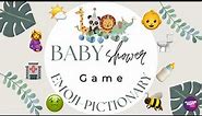 Emoji Pictionary: Guess the Baby Shower Phrases!