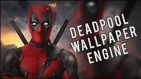 FREE ANIMATED DEADPOOL WALLPAPER FOR WALLPAPER ENGINE (PREVIEW)