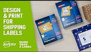 How to Design & Print Shipping Labels with Avery Products