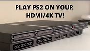 How to Connect a PS2 to HDMI TV or Monitor! Plug & Play, Easy Setup!