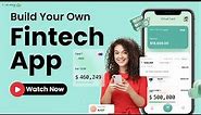Build Your Own Fintech App | Fintech App Development Company