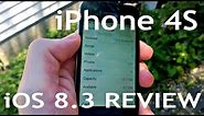 iPhone 4S iOS 8.3 Review