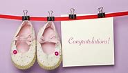 Personalized Congratulations On A New Baby