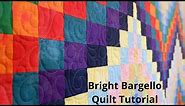 Bright Bargello Quilt Tutorial