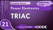 TRIAC working, TRIAC characteristics and TRIAC structure in Power Electronics by Engineering Funda