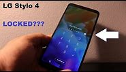 LG Stylo 4 / stylo 5 How to by pass screen lock, pin , password , pattern... HARD RESET
