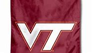 Virginia Tech Hokies VT Logo Garden Flag