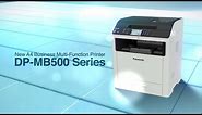 Panasonic New Multi-Function Printer DP-MB500 Series