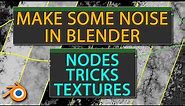 All about noise textures and nodes in Blender