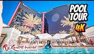 RESORTS WORLD Las Vegas FULL POOL TOUR in 4K! 🏖 (Gotta See This!)