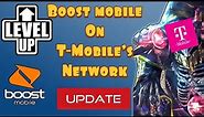 Boost Mobile Expanded Data Network Update// T-Mobile Network