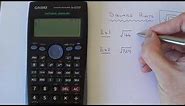 How To Square Root A Number On a Casio Scientific Calculator