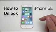 How to Unlock iPhone SE