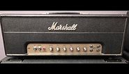 1969 Marshall Plexi (50 Watts)/Celestion Blackbacks