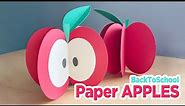 Back To School Teacher Gifts | DIY Paper Apples | Back to School Craft Ideas